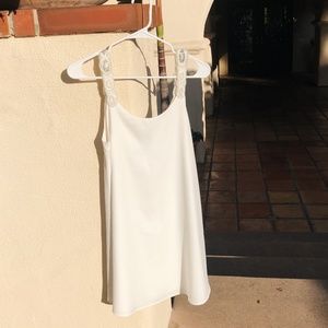 Lulus dress with pearl straps